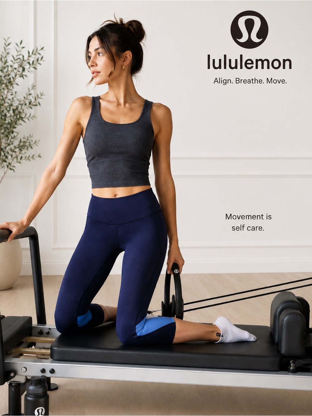 Lululemon  Navy and Blue Capris